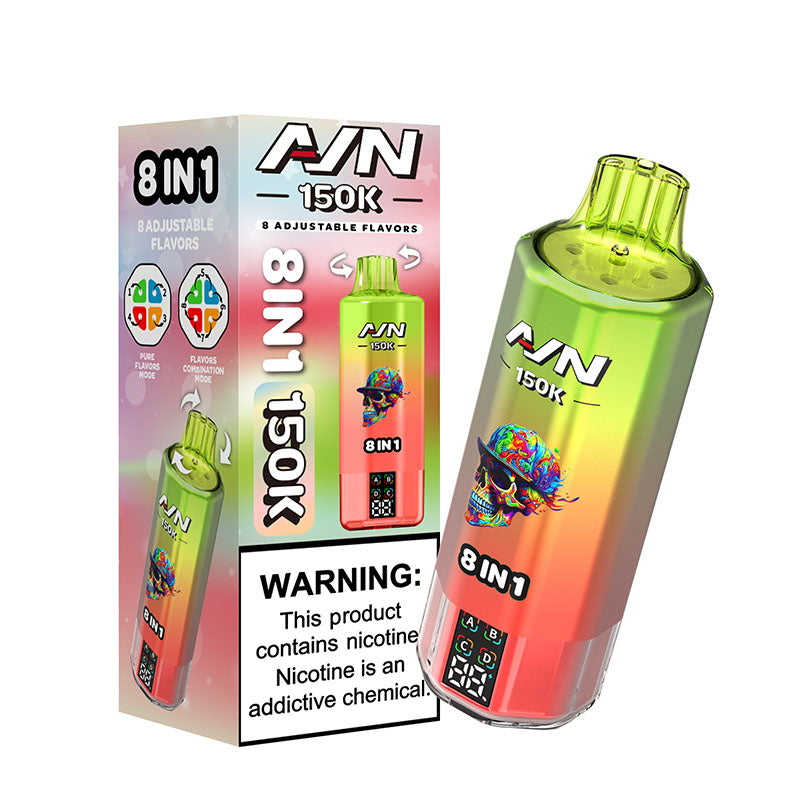 Aivono Aim Avn 150000 Puffs 8in1 Flavors Disposable Vape
