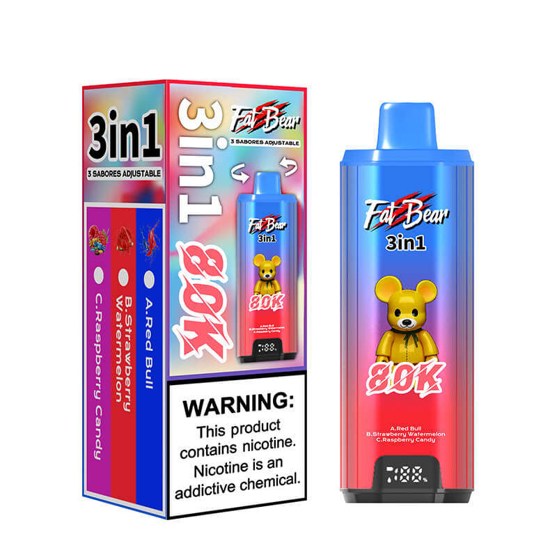 Aivono Aim Fatbear 80000 Puffs 3in1 Disposable Vape 80K E-cigarettes Aivono Aim Fatbear 80000 Puffs 3in1 Disposable Vape 80K E-cigarettes