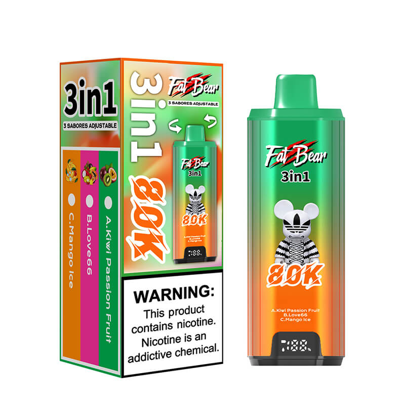 Aivono Aim Fatbear 80000 Puffs 3in1 Disposable Vape