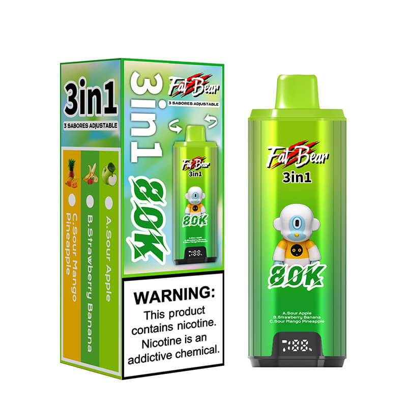 Aivono Aim Fatbear 80000 Puffs 3in1 Disposable Vape