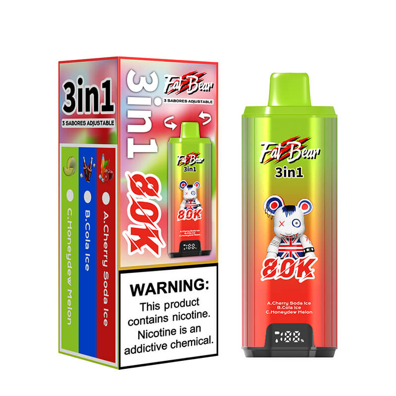 Aivono Aim Fatbear 80000 Puffs 3in1 Disposable Vape
