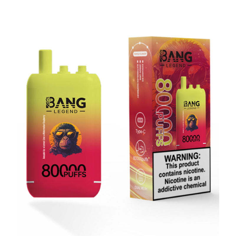 Bang Legend 80000 Puffs 3 Flavors Disposable Vape