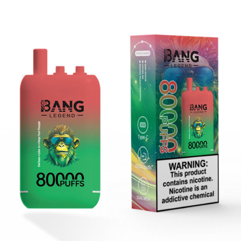 Bang Legend 80000 Puffs 3 Flavors Disposable Vape