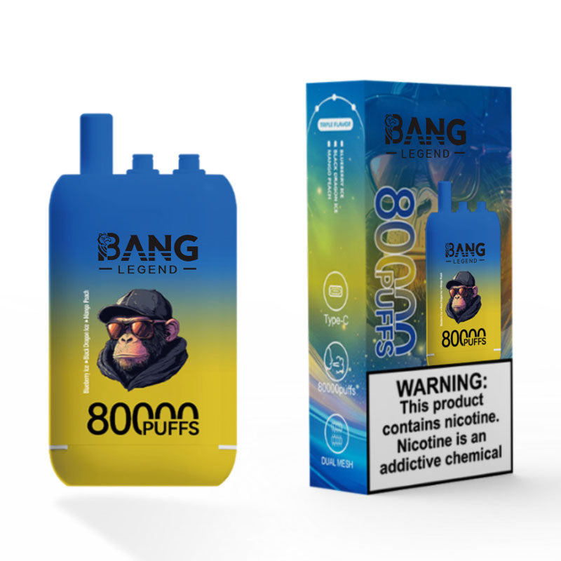 Bang Legend 80000 Puffs 3 Flavors Disposable Vape