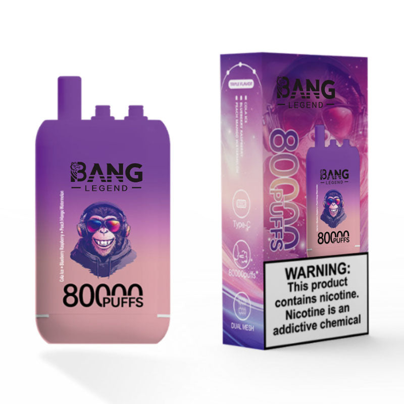 Bang Legend 80000 Puffs 3 Flavors Disposable Vape