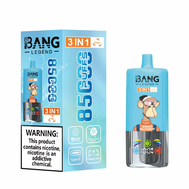 Bang Legend 85000 Puffs Triple Flavors Disposable Vape