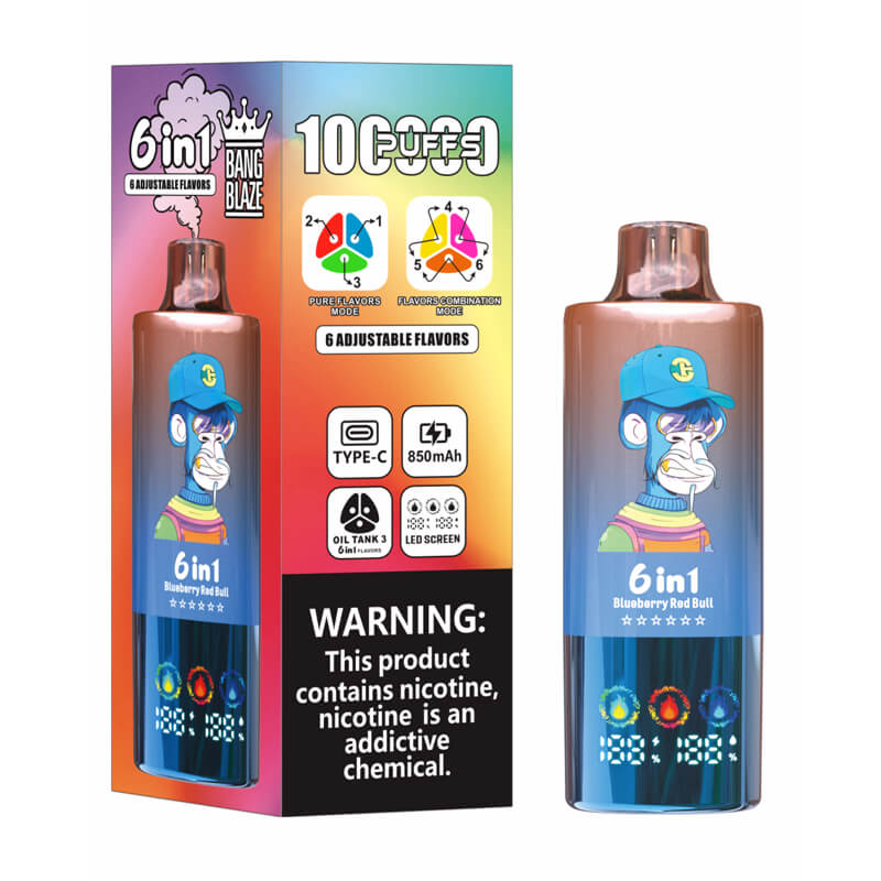 Bang Blaze 100000 Puffs 6 Flavors Disposable Vape