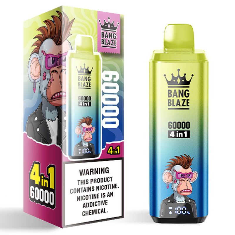 Bang Blaze 60000 Puffs 4 Flavors Disposable Vape