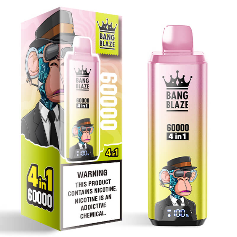 Bang Blaze 60000 Puffs 4 Flavors Disposable Vape