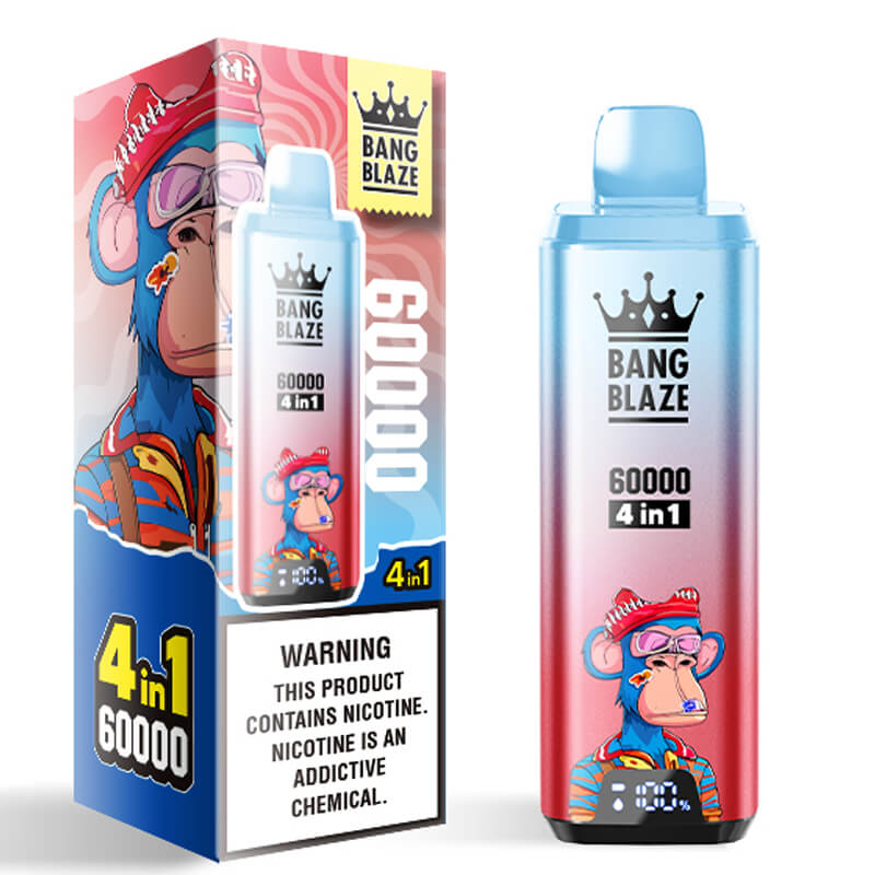 Bang Blaze 60000 Puffs 4 Flavors Disposable Vape
