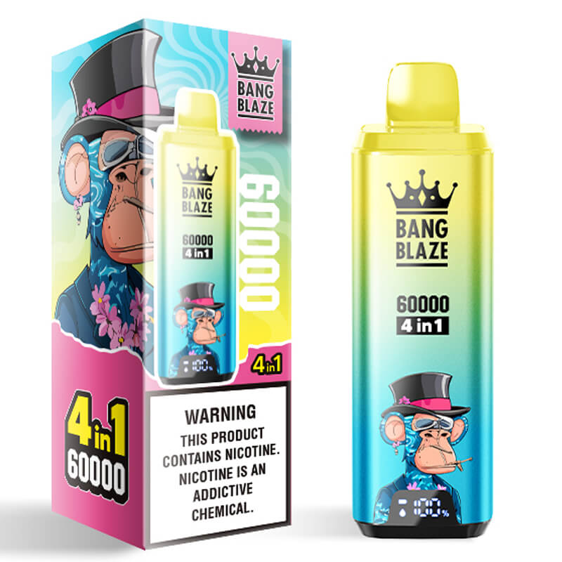 Bang Blaze 60000 Puffs 4 Flavors Disposable Vape
