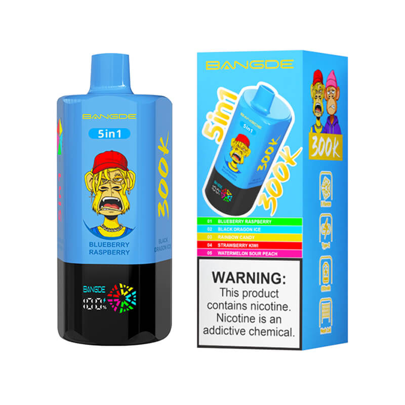 Bang DE 300000 Puffs 5 Flavors Disposable Vape