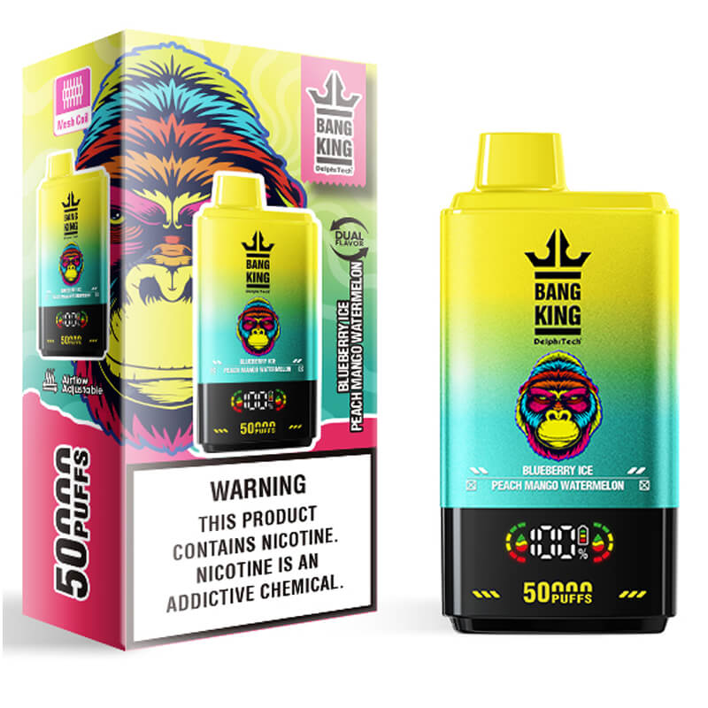 Bang King 50000 Puffs Disposable Vape 50K E-cigarettes - Vapepenkit Bang King 50000 Puffs Disposable Vape 50K E-cigarettes - Vapepenkit