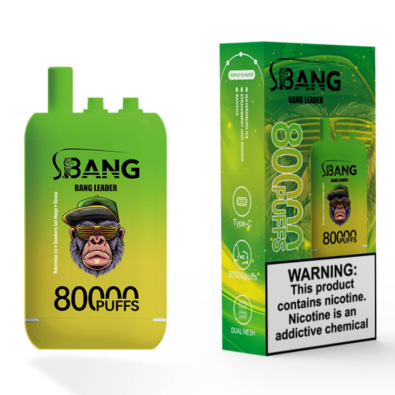 Bang Leader 80000 Puffs 3 Flavors Disposable Vape