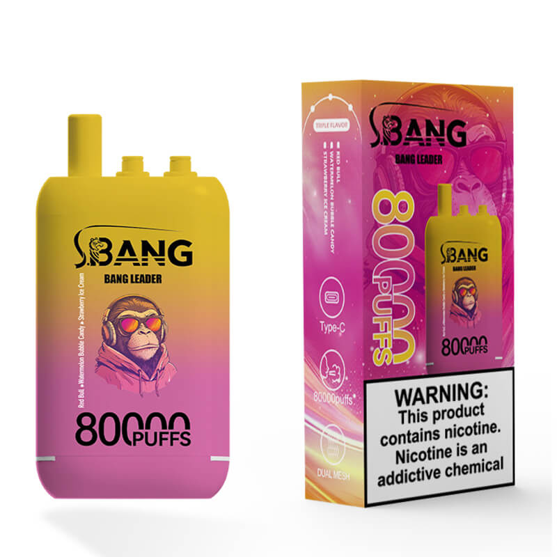 Bang Leader 80000 Puffs 3 Flavors Disposable Vape