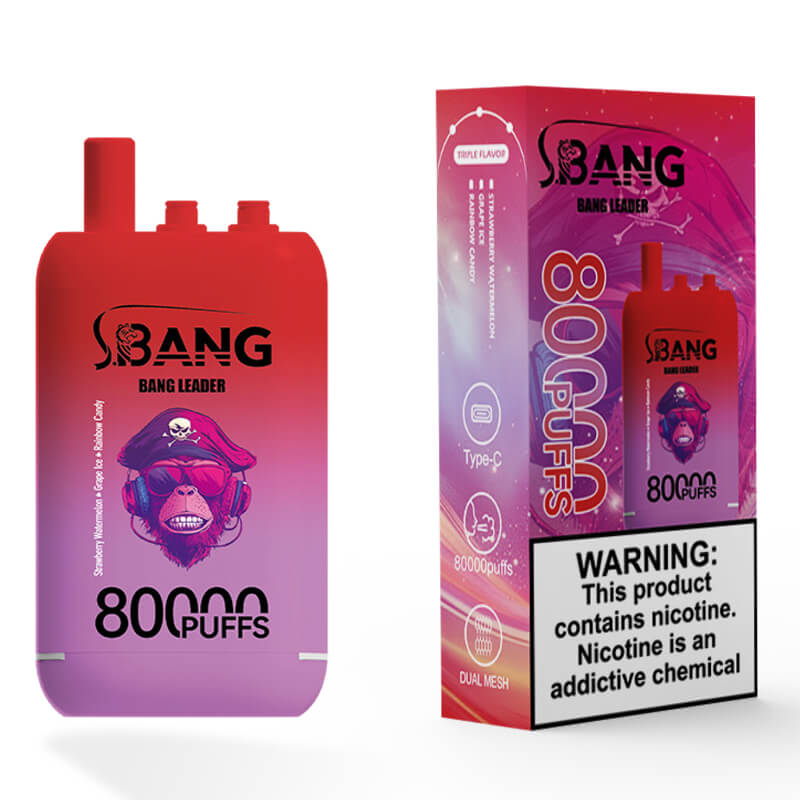 Bang Leader 80000 Puffs 3 Flavors Disposable Vape
