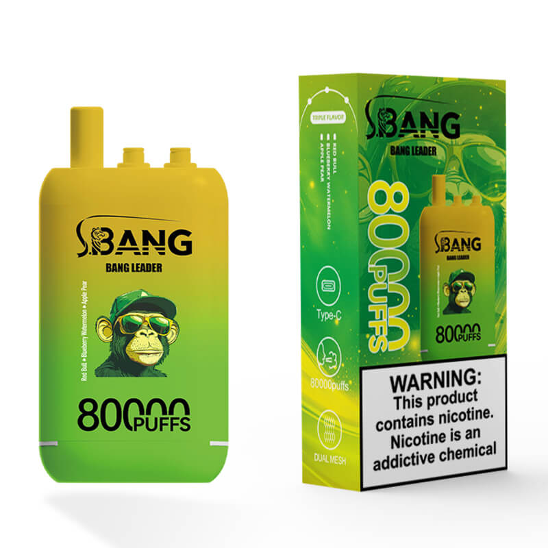 Bang Leader 80000 Puffs 3 Flavors Disposable Vape