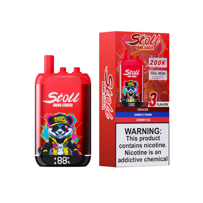 Bang Leader Stoll 200000 Puffs 3in1 Disposable Vape 200K E-cigarettes
