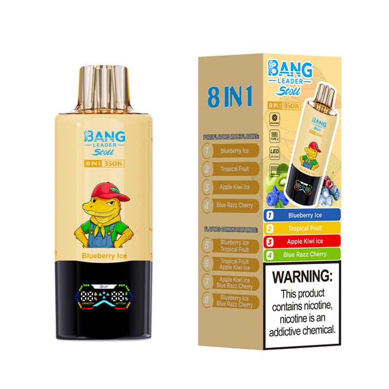 Bang Leager Stoll 350000 Puffs 8in1 Disposable Vape