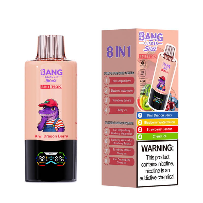 Bang Leager Stoll 350000 Puffs 8in1 Disposable Vape