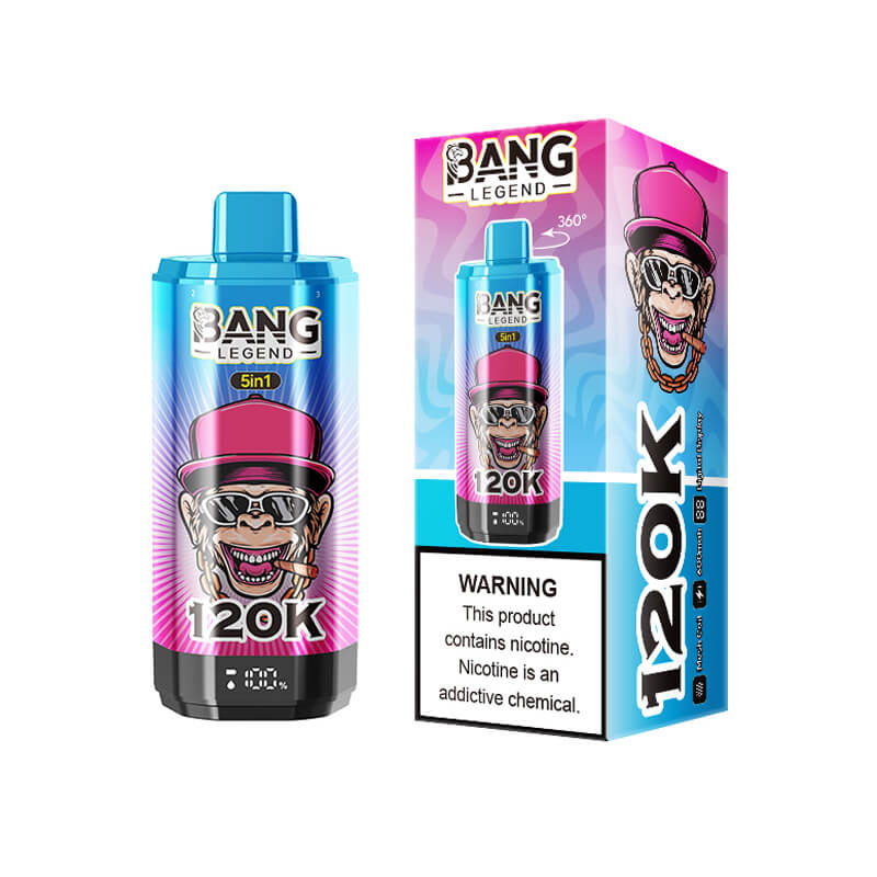 Bang Legend 120000 Puffs 5 Flavors Disposable Vape