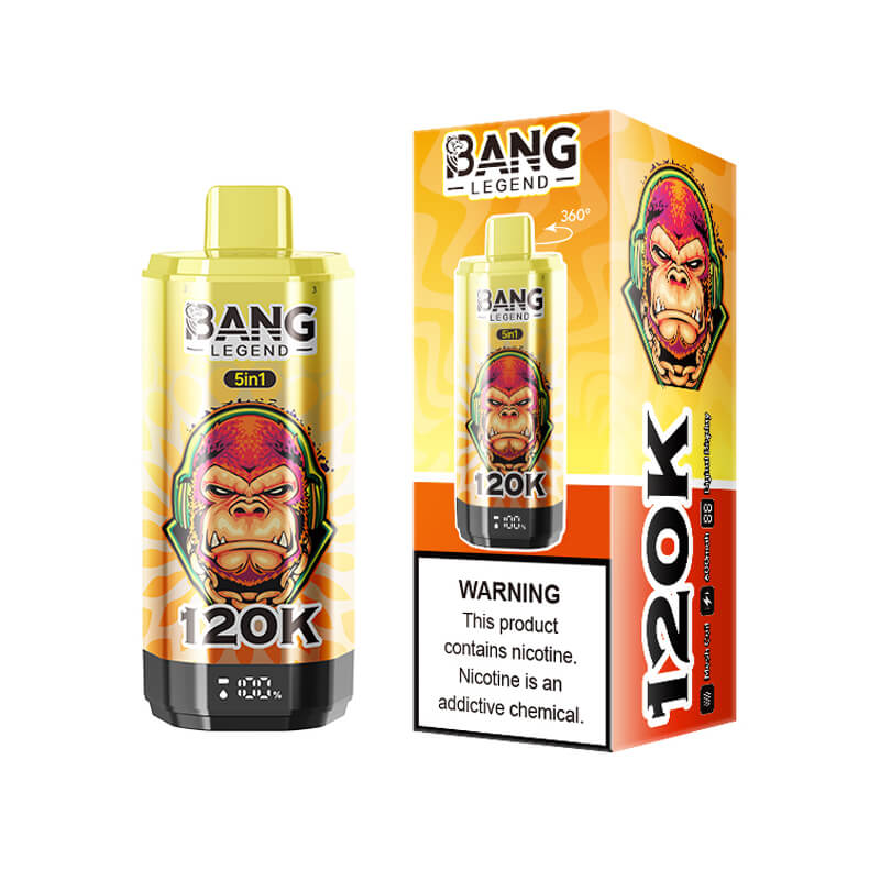 Bang Legend 120000 Puffs 5 Flavors Disposable Vape