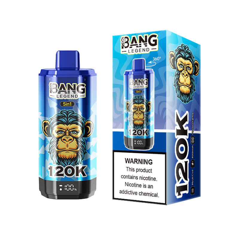 Bang Legend 120000 Puffs 5 Flavors Disposable Vape