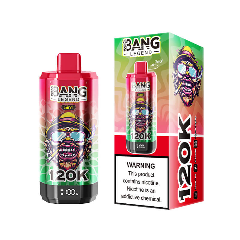 Bang Legend 120000 Puffs 5in1 Disposable Vape 120K E-cigarettes