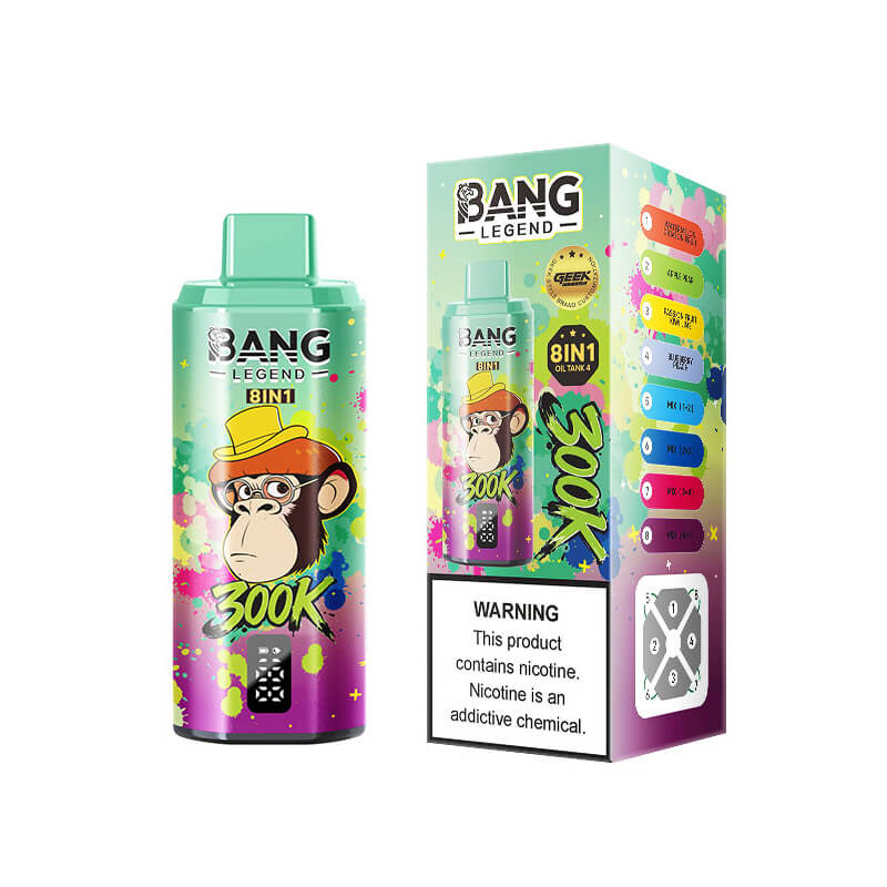 Bang Legend 300000 Puffs 8in1 Disposable Vape