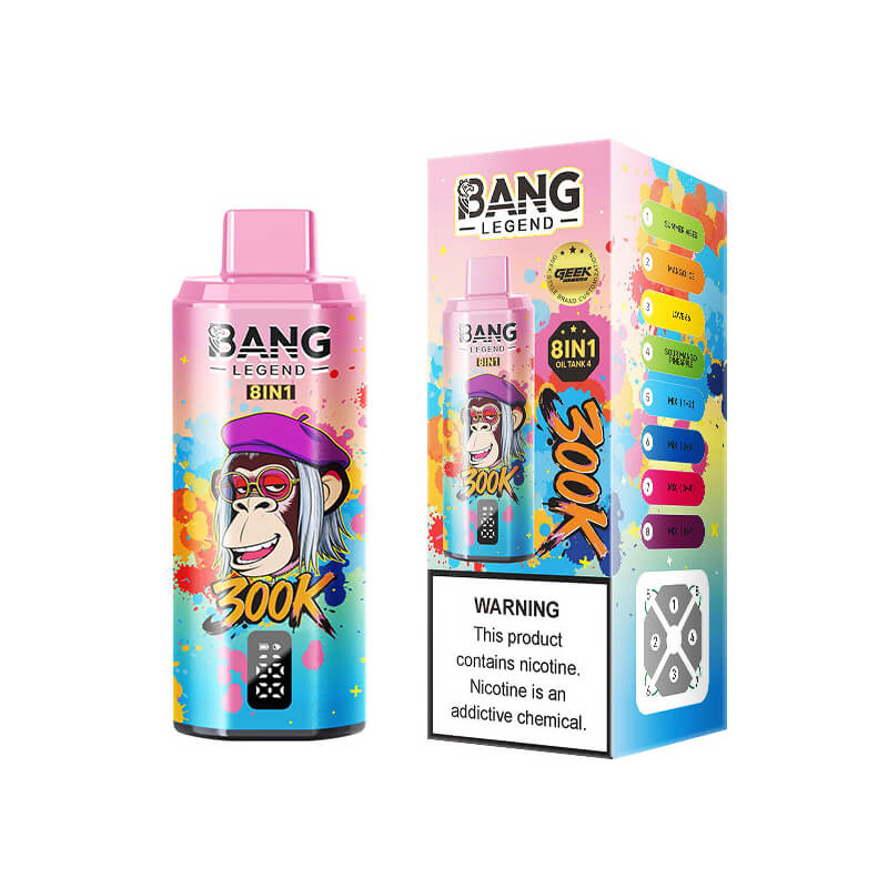 Bang Legend 300000 Puffs 8in1 Disposable Vape