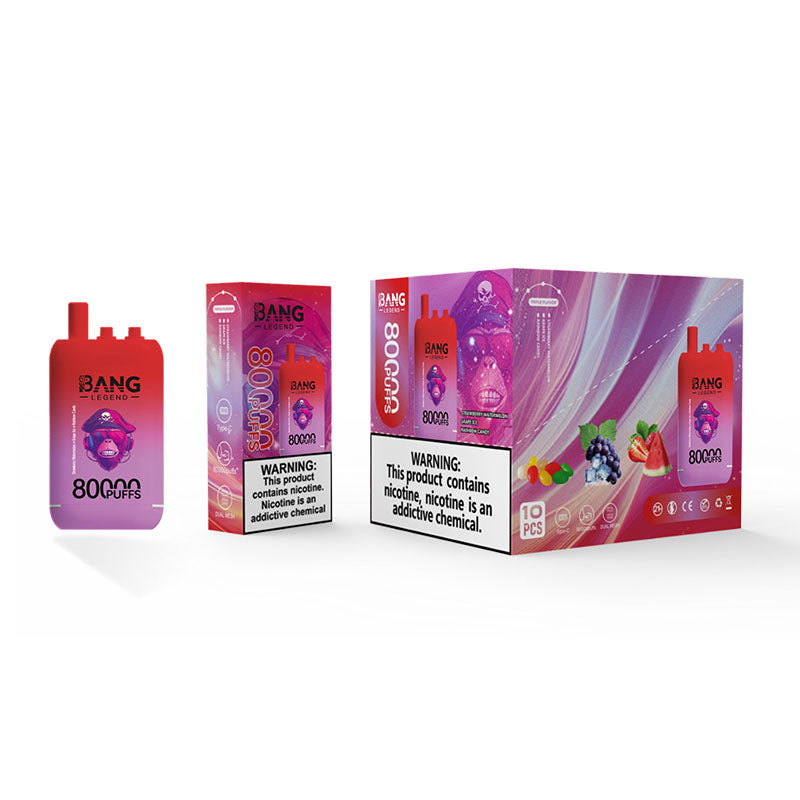 Bang Legend 80000 Puffs 3 Flavors Disposable Vape