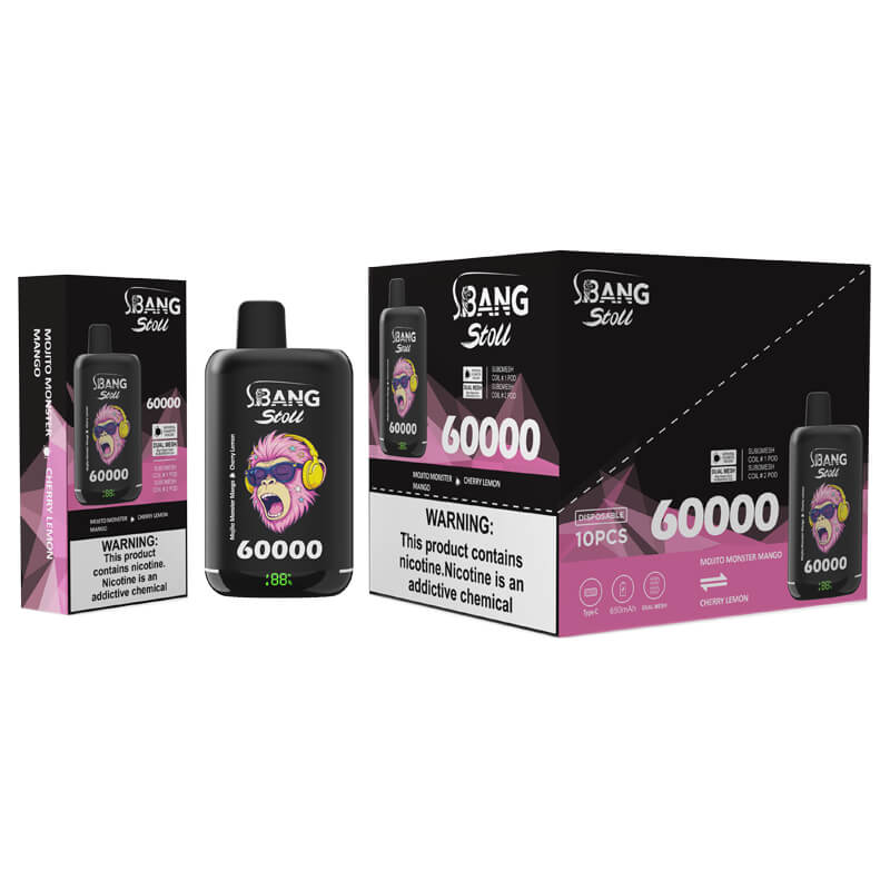 Bang Stoll 60000 Puffs Dual Flavors Disposable Vape