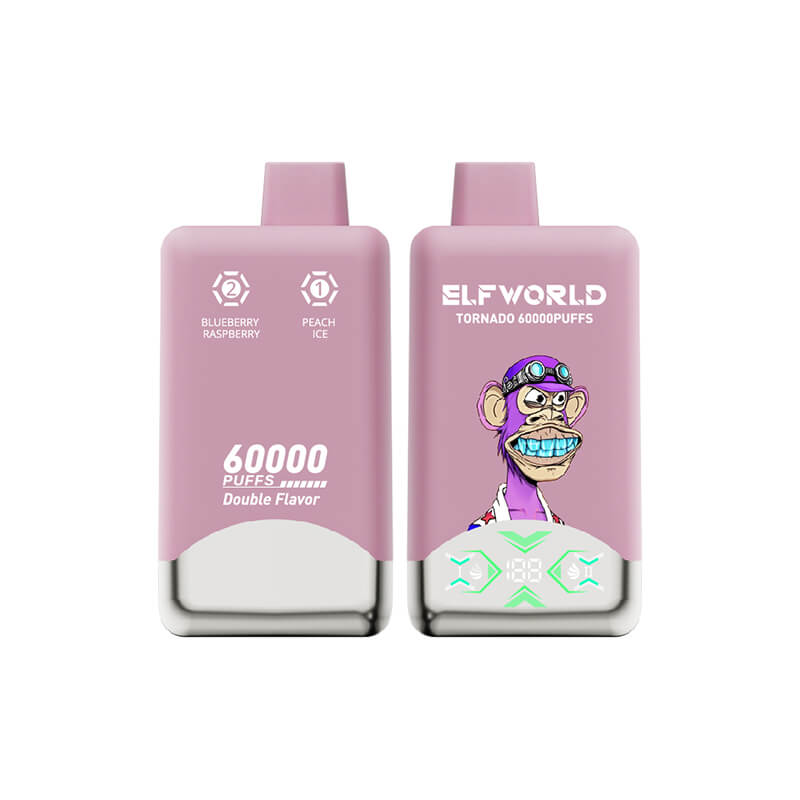 ELFWORLD Tornado 60000 Puffs 2 Flavors Disposable Vape