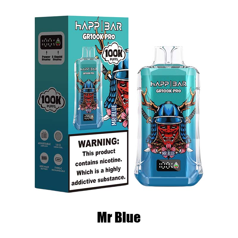 HAPP BAR GR100K PRO 100000 Puffs Disposable Vape