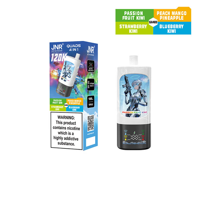 JNR Quads 120000 Puffs 4in1 Disposable Vape