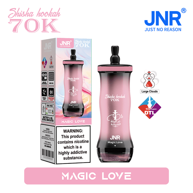 JNR Shisha Hookah 70000 Puffs Disposable Vape
