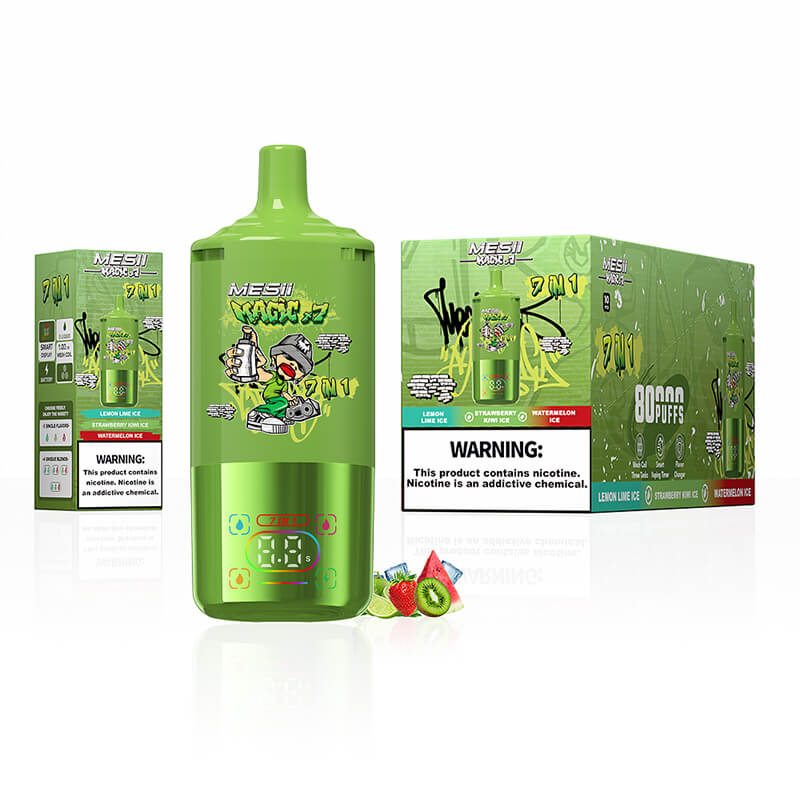 Mesii Magic X7 80000 Puffs 7in1 Flavors Disposable Vape