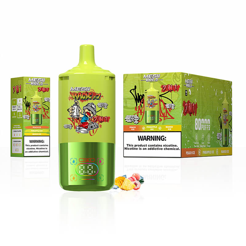 Mesii Magic X7 80000 Puffs 7in1 Flavors Disposable Vape