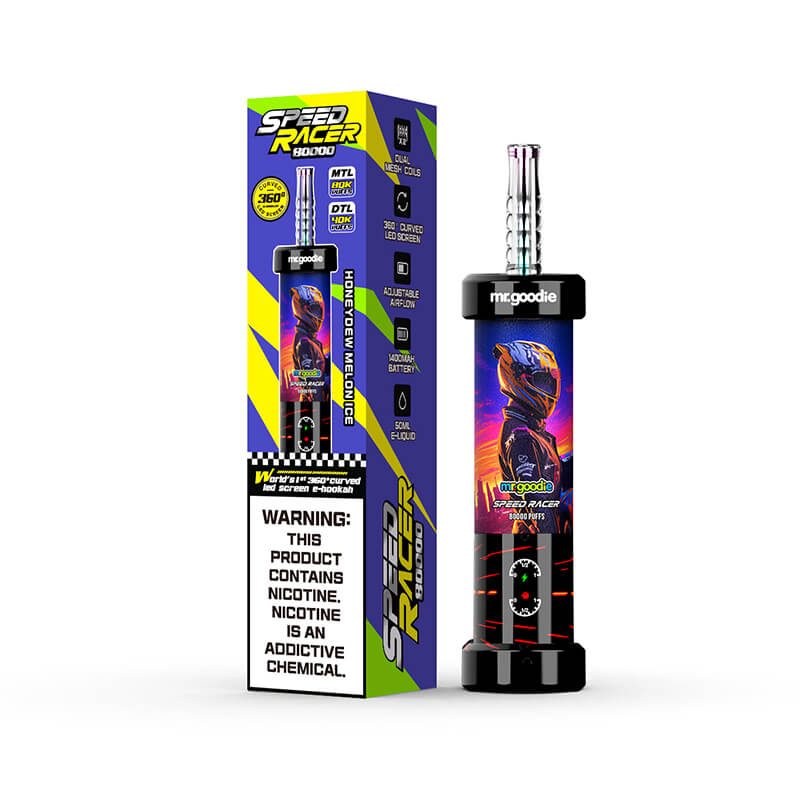 Mr.Goodie Speed Racer 80000 Puffs MTL / DTL Disposable Vape