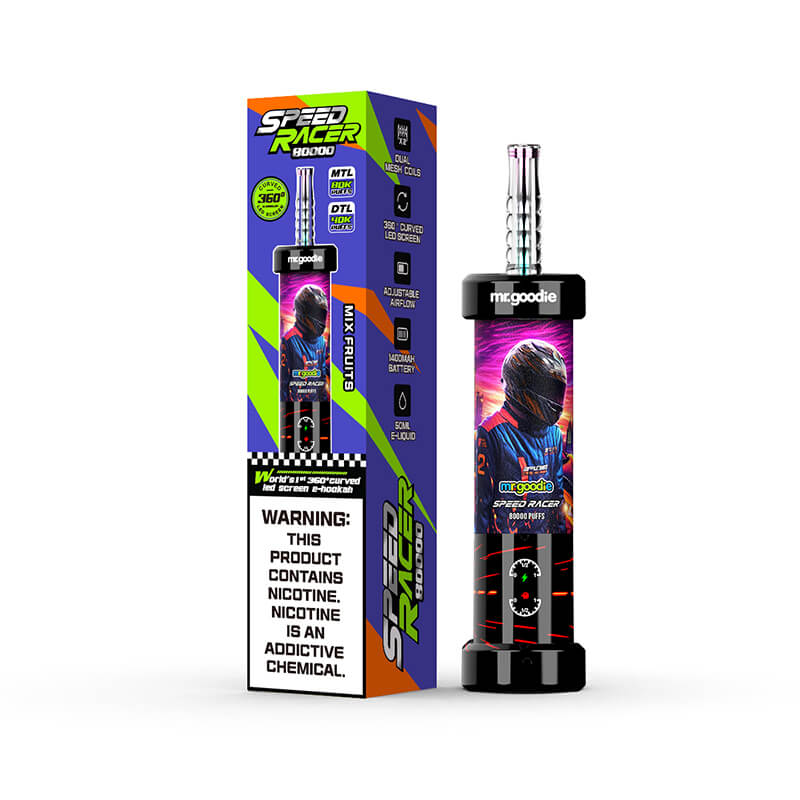 Mr.Goodie Speed Racer 80000 Puffs MTL / DTL Disposable Vape