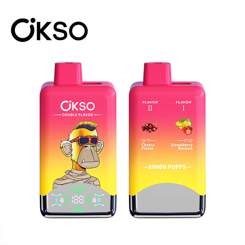 OKSO 60000 Puffs 2in1 Disposable Vape 60K E-cigarettes - Vapepenkit OKSO 60000 Puffs 2in1 Disposable Vape 60K E-cigarettes - Vapepenkit