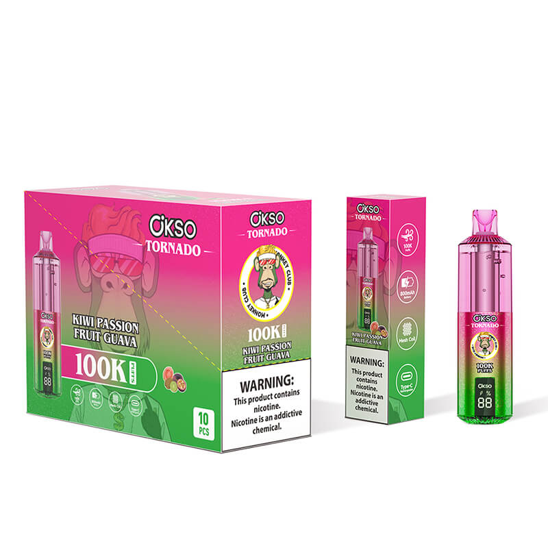100000 puff vape OKSO Tornado 100000 Puffs Disposable Vape 100K E-cigarettes