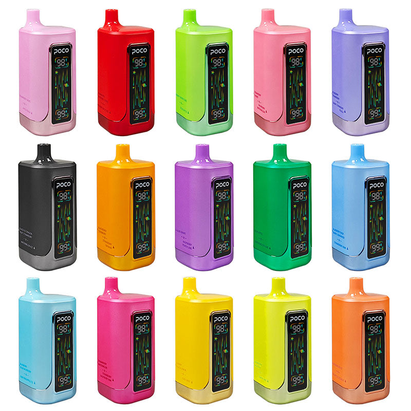 POCO FR 80000 Puffs 4 Flavors Disposable Vape 80K E-cigarettes Vaping