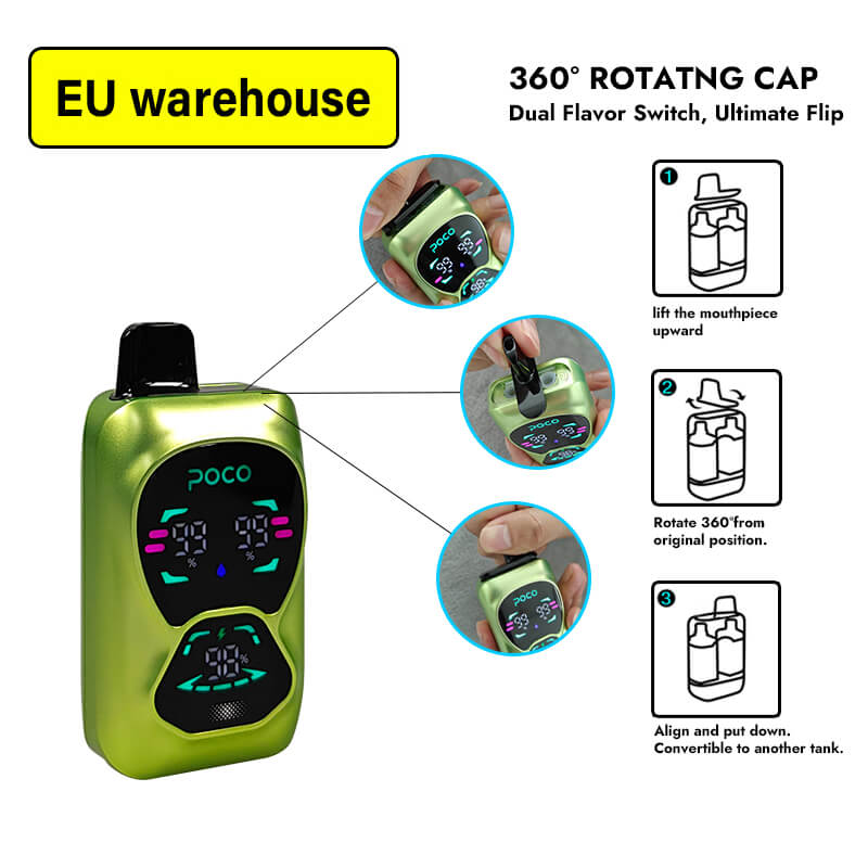 POCO DB 26000 Dual Flavors Disposable Vape