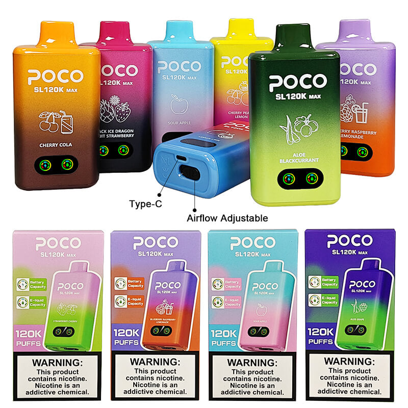POCO SL120K Max 120000 Puffs Disposable Vape