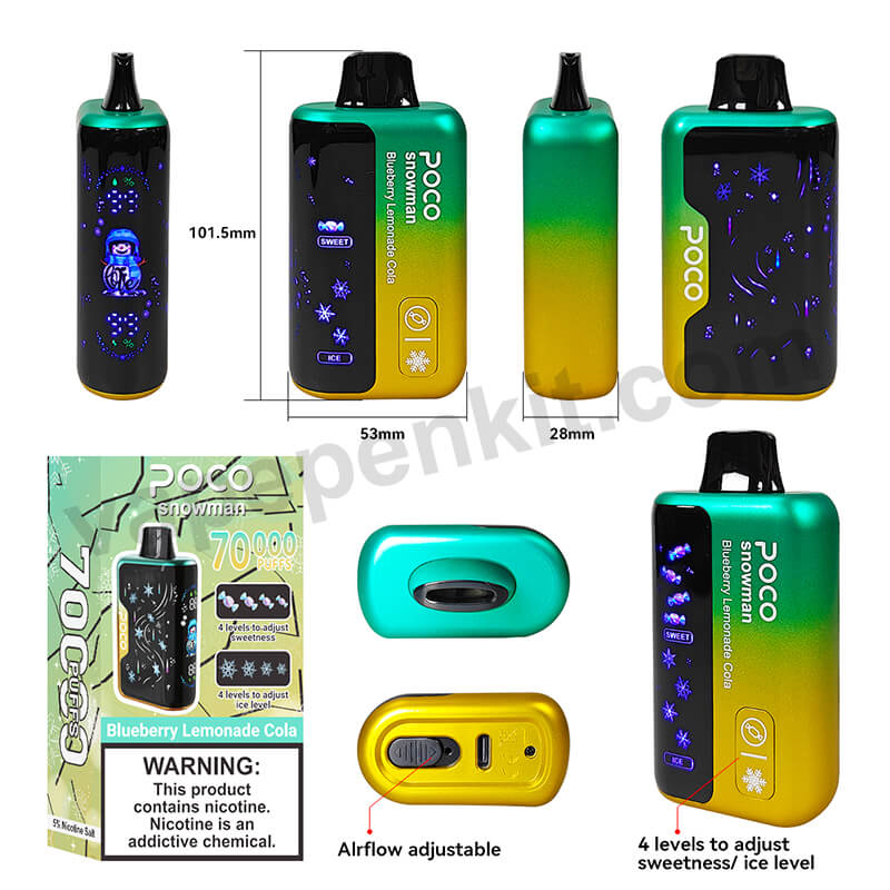 POCO Snowman 70000 Puffs Disposable Vape