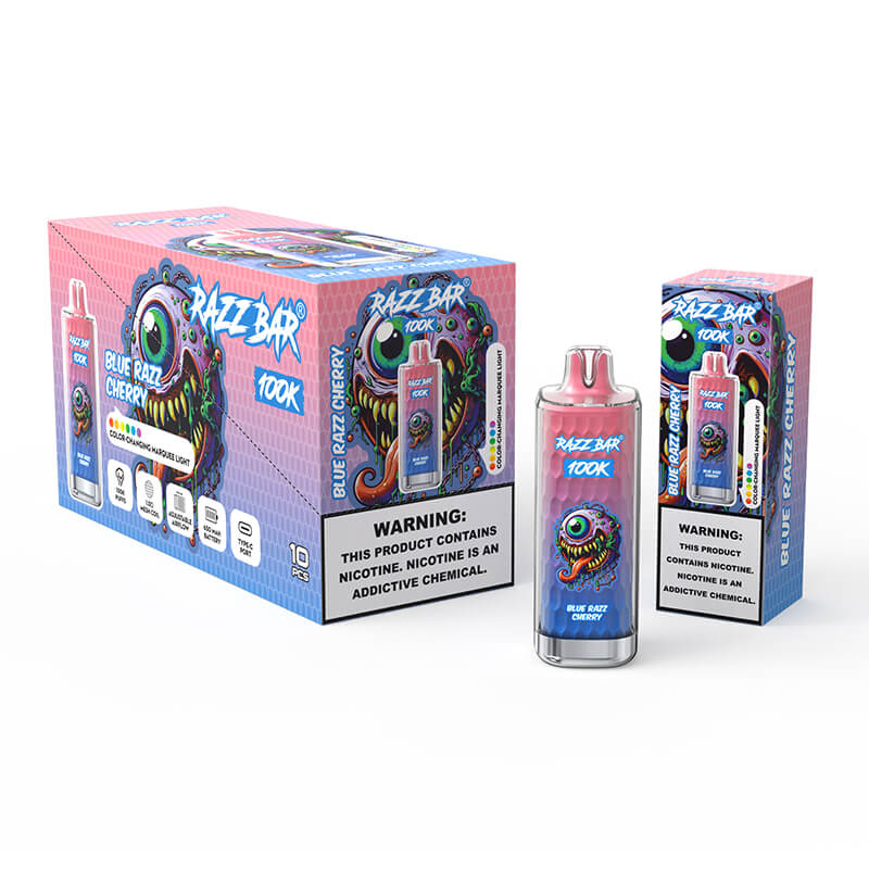 Razz Bar 100000 Puffs Disposable Vape