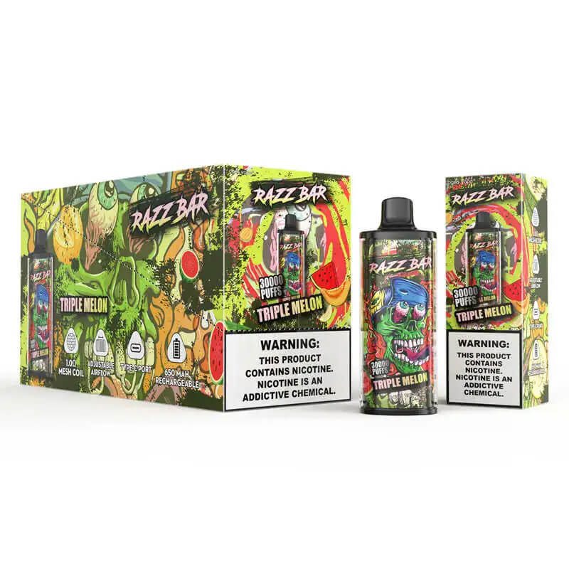 Razz Bar 30000 Puffs Disposable Vape 30K Vape Kit - Vapepenkit Razz Bar 30000 Puffs Disposable Vape 30K Vape Kit - Vapepenkit