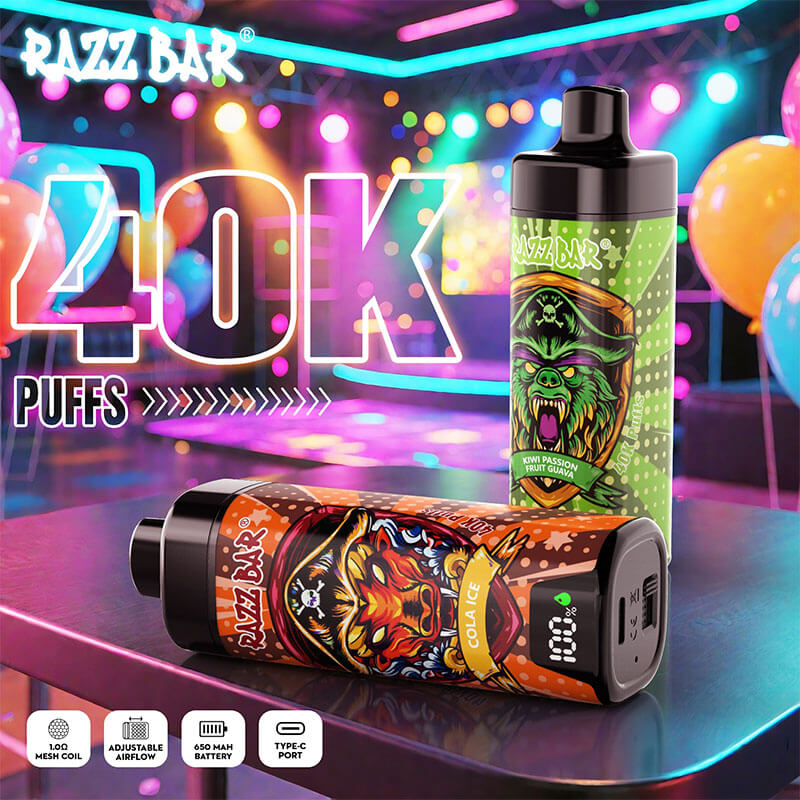 Razz Bar 40000 Puffs Disposable Vape