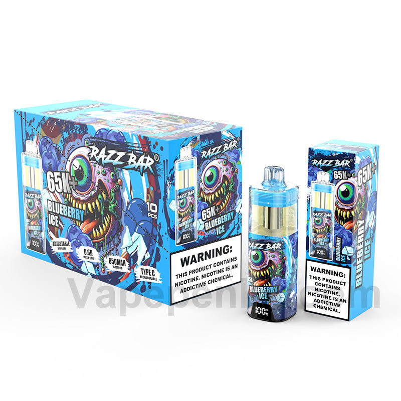 Razz Bar 65000 Puffs Disposable Vape